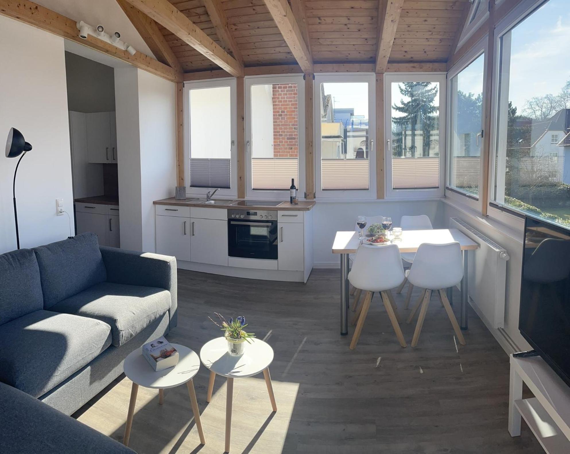 Haus Urvasi Lejlighed Lübeck Værelse billede
